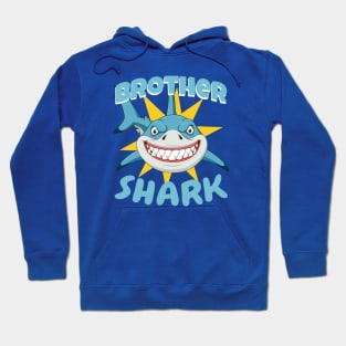 Brother Shark funny Kids Gift Hoodie